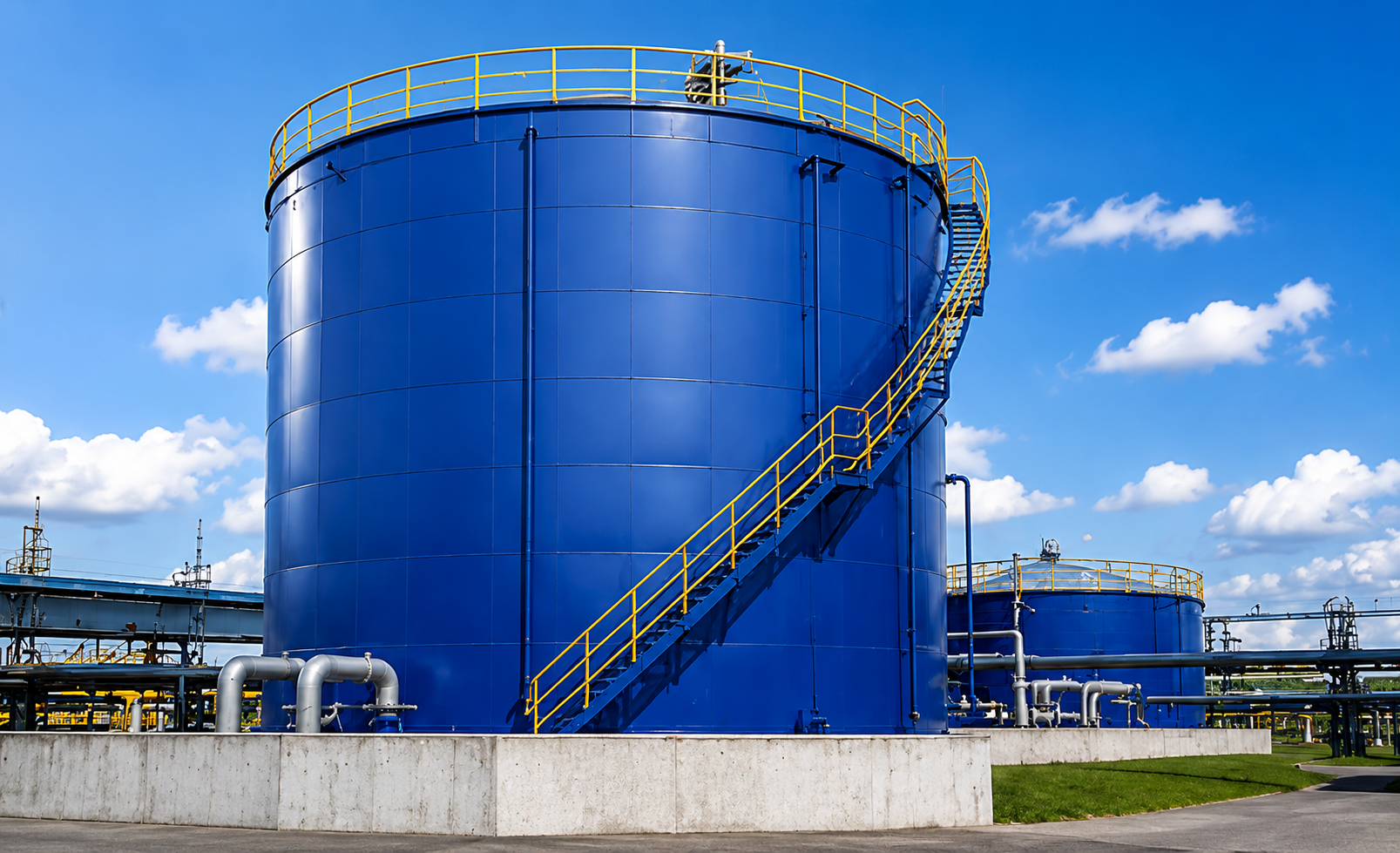 Вертикальний сталевий резервуар РВС — Хіммашнафтогаз Україна