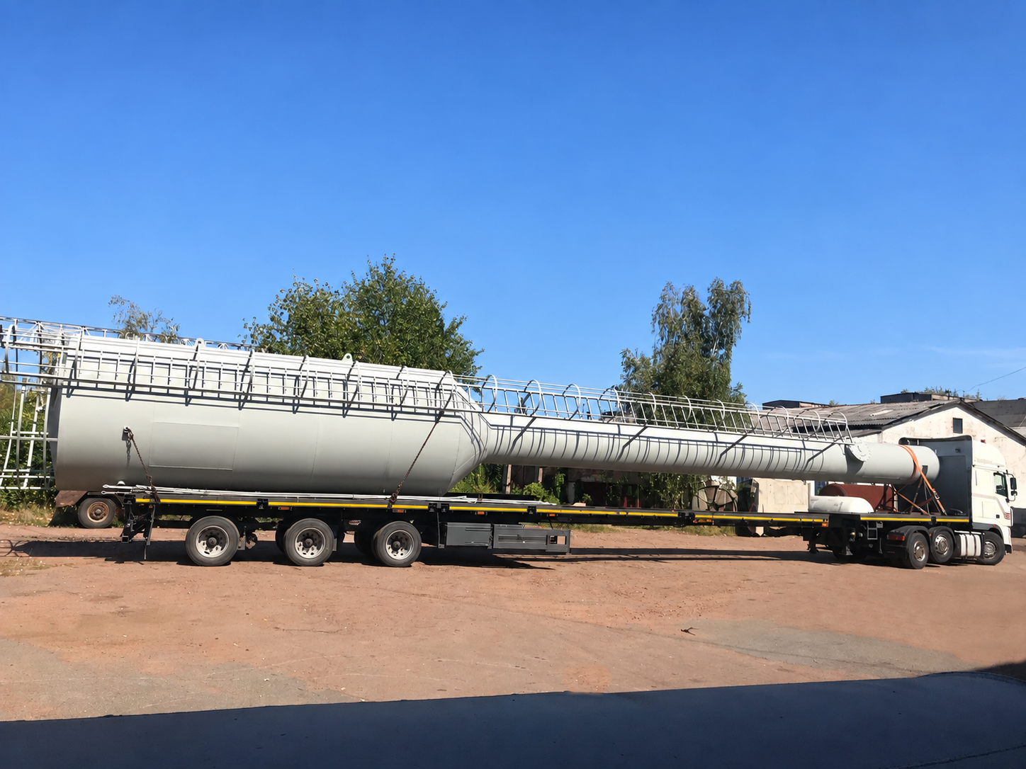 Водонапірна вежа Рожновського 50 м³ — реалізований об’єкт Хіммашнафтогаз Україна